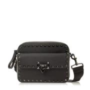 Valentino Garavani Snygg Crossbody Väska Black, Herr