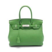 Hermès Vintage Pre-owned Laeder handvskor Green, Dam