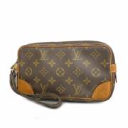 Louis Vuitton Vintage Pre-owned Tyg louis-vuitton-vskor Brown, Dam