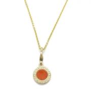 Bvlgari Vintage Pre-owned Guld halsband Orange, Dam