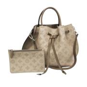 Louis Vuitton Vintage Pre-owned Laeder handvskor Beige, Dam