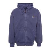 Carhartt Wip Quiltad Sweatshirt Jacka Purple, Herr