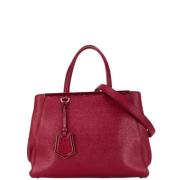 Fendi Vintage Pre-owned Laeder totevskor Red, Dam