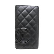 Chanel Vintage Pre-owned Tyg plnbcker Black, Dam