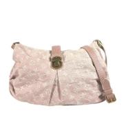 Louis Vuitton Vintage Pre-owned Tyg louis-vuitton-vskor Pink, Dam