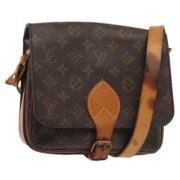 Louis Vuitton Vintage Pre-owned Canvas louis-vuitton-vskor Brown, Dam