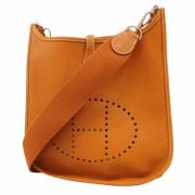 Hermès Vintage Pre-owned Laeder crossbodyvskor Orange, Dam