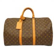 Louis Vuitton Vintage Pre-owned Tyg louis-vuitton-vskor Brown, Unisex