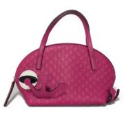 Gucci Vintage Pre-owned Laeder gucci-vskor Purple, Dam