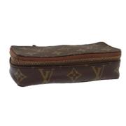 Louis Vuitton Vintage Pre-owned Canvas necessrer Brown, Dam