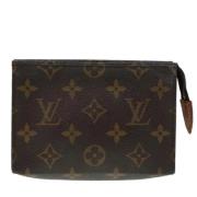 Louis Vuitton Vintage Pre-owned Canvas kuvertvskor Brown, Dam