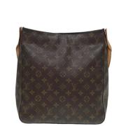 Louis Vuitton Vintage Pre-owned Canvas louis-vuitton-vskor Brown, Dam