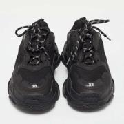 Balenciaga Vintage Pre-owned Laeder sneakers Black, Dam