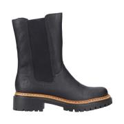 Rieker Luna Lonchel Chelsea Boots Black, Dam