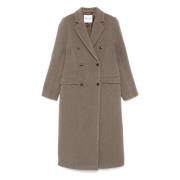 Samsøe Samsøe Rock Falcon Coat Beige, Dam