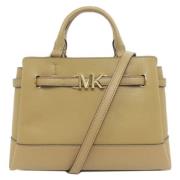 Michael Kors Pre-owned Pre-owned Laeder handvskor Beige, Dam