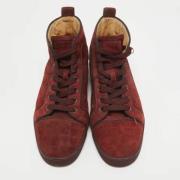 Christian Louboutin Pre-owned Pre-owned Mocka sneakers Red, Herr