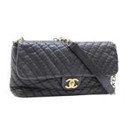 Chanel Vintage Pre-owned Laeder chanel-vskor Black, Dam