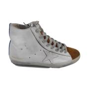 Golden Goose Vit Blå Francy Sneakers Gray, Herr