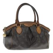 Louis Vuitton Vintage Pre-owned Canvas handvskor Brown, Dam