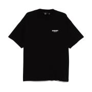 Represent Svart Bomull Jersey Crew Neck T-shirt Black, Herr