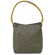 Louis Vuitton Vintage Pre-owned Canvas handvskor Brown, Dam