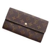 Louis Vuitton Vintage Pre-owned Tyg plnbcker Brown, Dam