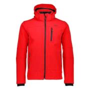 CMP Zip Hood Ferrari Nero Jacka Red, Herr