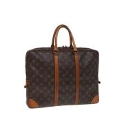 Louis Vuitton Vintage Pre-owned Canvas louis-vuitton-vskor Brown, Dam