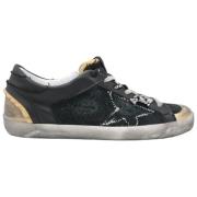 Golden Goose Svarta Superstar Sneakers Gray, Dam