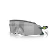 Oakley Sportiga solglasögon med spegelglas Black, Unisex