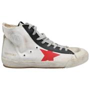 Golden Goose Francy White Red Black Sneakers White, Herr