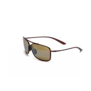 Maui Jim Stiliga solglasögon för utomhusäventyr Brown, Unisex