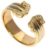 Cartier Vintage Pre-owned Vitt guld ringar Yellow, Dam