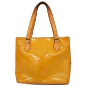 Louis Vuitton Vintage Pre-owned Tyg louis-vuitton-vskor Yellow, Dam