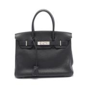 Hermès Vintage Pre-owned Laeder totevskor Black, Dam