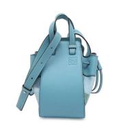 Loewe Pre-owned Pre-owned Canvas handvskor Blue, Dam