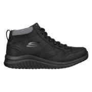 Skechers Ultra Flex 2.0 Social Crew Ankelboots Black, Dam