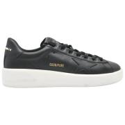 Golden Goose Pure Star Läder Sneakers Svart Black, Herr