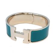 Hermès Vintage Pre-owned Metall armband Blue, Dam