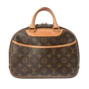 Louis Vuitton Vintage Pre-owned Canvas handvskor Brown, Dam