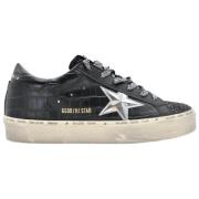 Golden Goose Svart Krokodil Hi-Star Sneakers Black, Dam