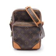 Louis Vuitton Vintage Pre-owned Canvas balenciaga-vskor Brown, Dam