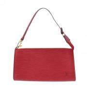 Louis Vuitton Vintage Pre-owned Laeder kuvertvskor Red, Dam