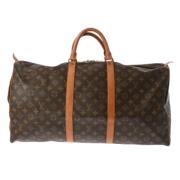 Louis Vuitton Vintage Pre-owned Canvas handvskor Brown, Dam