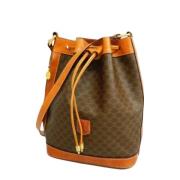 Celine Vintage Pre-owned Canvas celine-vskor Brown, Dam