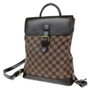 Louis Vuitton Vintage Pre-owned Canvas axelremsvskor Brown, Dam