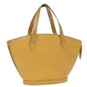 Louis Vuitton Vintage Pre-owned Laeder louis-vuitton-vskor Yellow, Dam