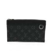 Louis Vuitton Vintage Pre-owned Canvas kuvertvskor Black, Dam