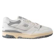 New Balance Retro basket sneakers med snygg design White, Herr